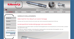Desktop Screenshot of h-honert-jr.de